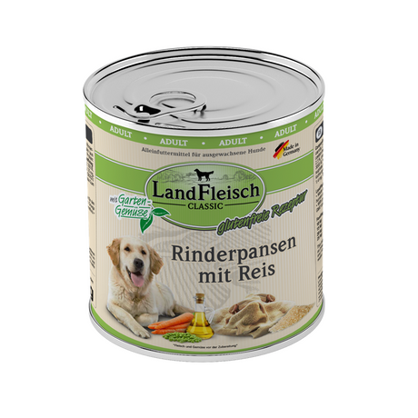LandFleisch Hundefutter Classic Dosen