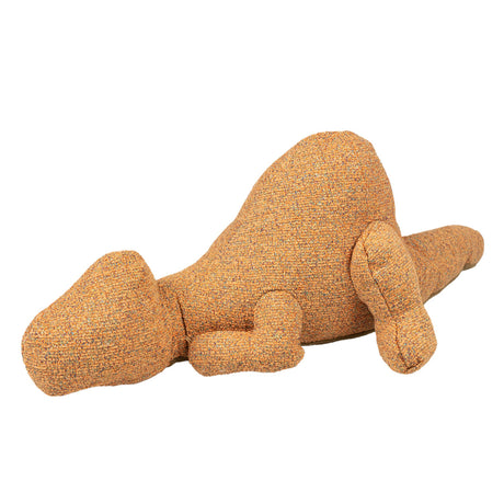 D&D HOME Hundespielzeug Quasi – Robuster Chenille-Kumpel mit Knotenseil – 41x20x13 cm