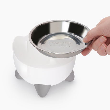 Catit Pixi Combo Kit Trinkbrunnen  Futternapf und 3 Ersatzfilter