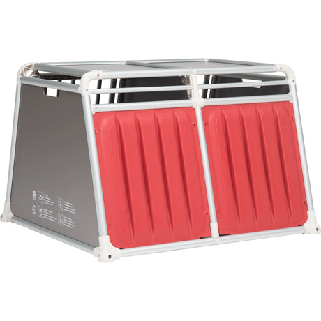 4pets Alu Autobox für 2 Hunde ECO 22