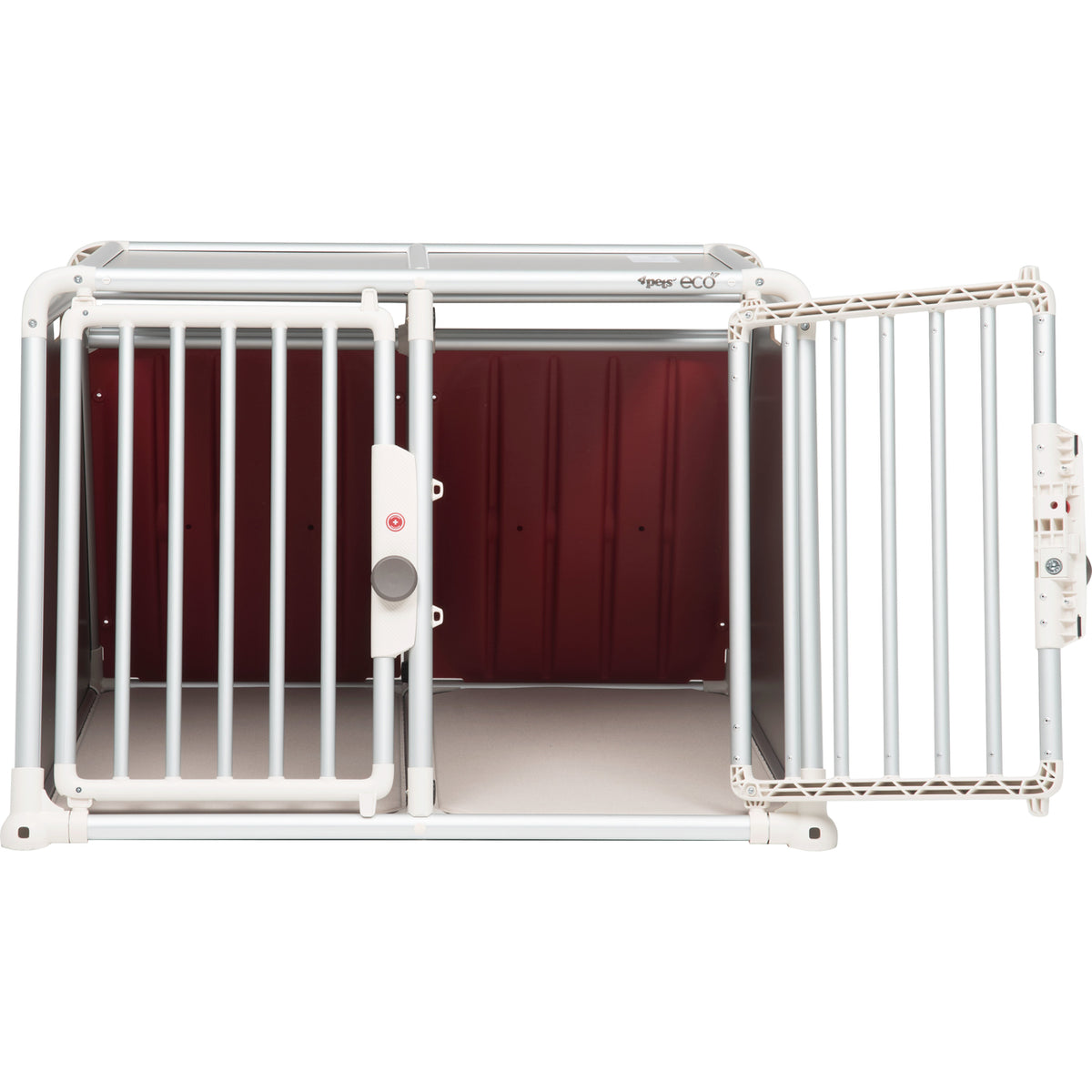 4pets Alu Autobox für 2 Hunde ECO 22