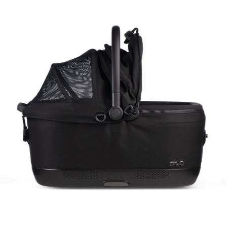 TAVO Maeve™ iso6X Haustier-Autositz mit ISOFIX – Crash-getestet Sicher & Komfortabel für Hund & Katze – onyx L 60 x B 43,5 x H 53 cm