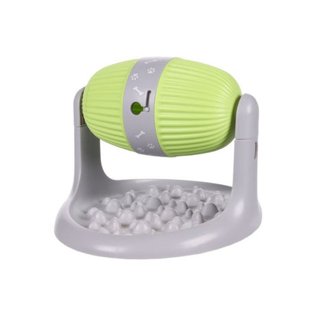 Flamingo Bent Leckerlispender für Hunde – Intelligenzspielzeug bei tiierisch.de – 31cm L x 25cm B x 26cm H