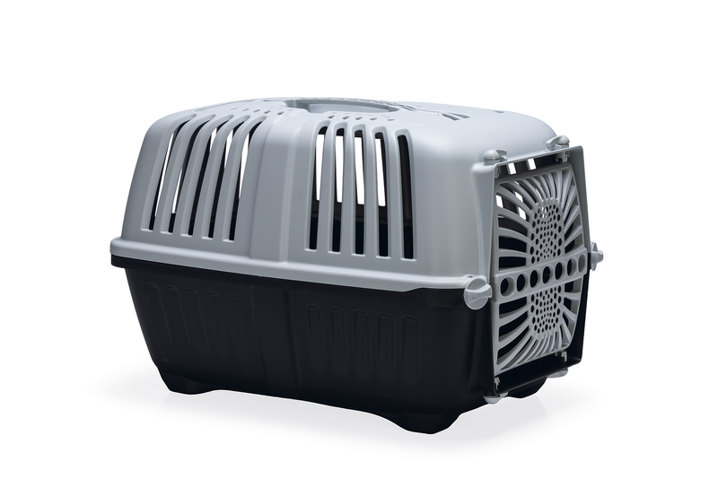 Beeztees Transportbox Praktiko Eco – Sicherer Transport für Hund, Katze & Nager