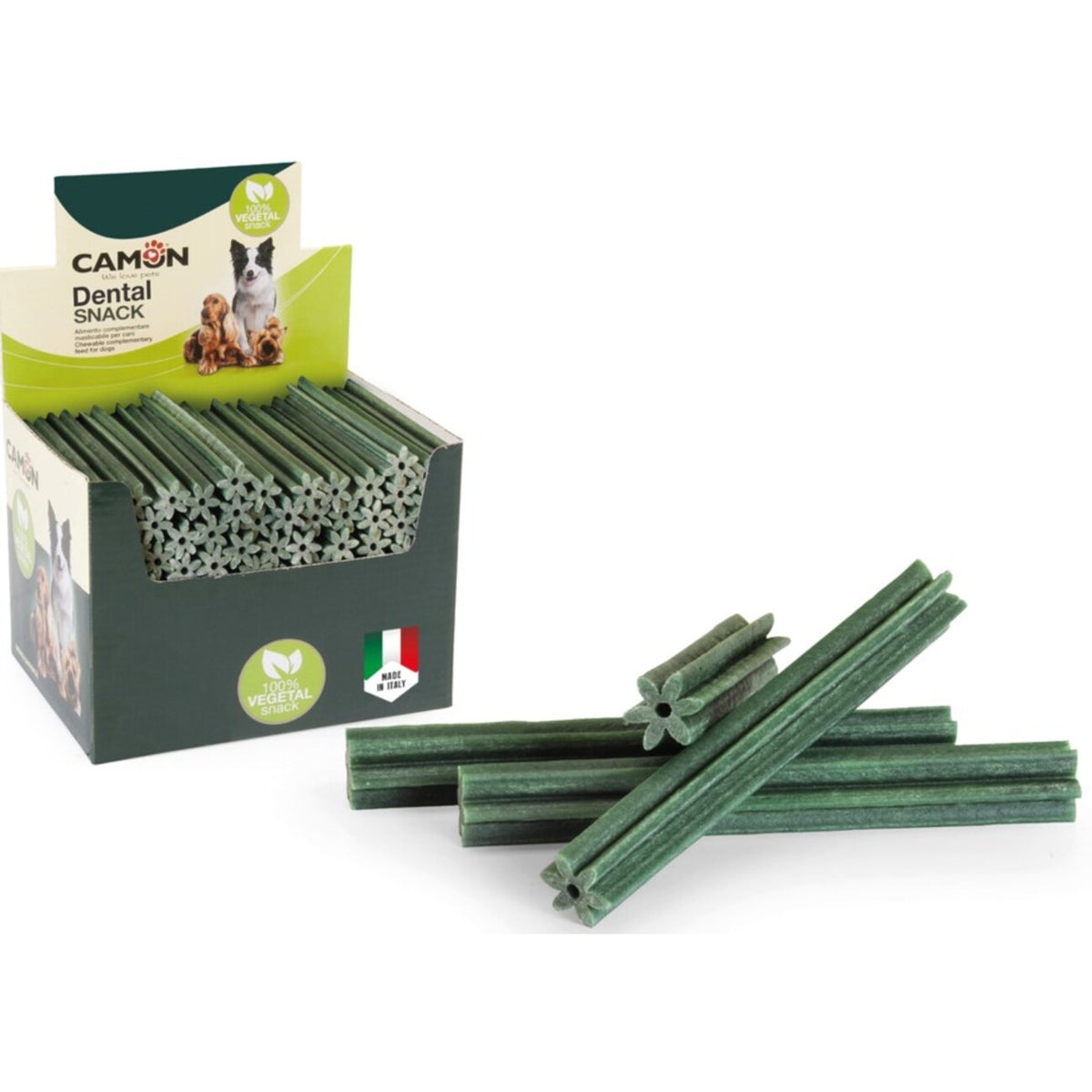 Dental Sticks für Hunde – Veggie Zahnpflege-Snack – 60 g