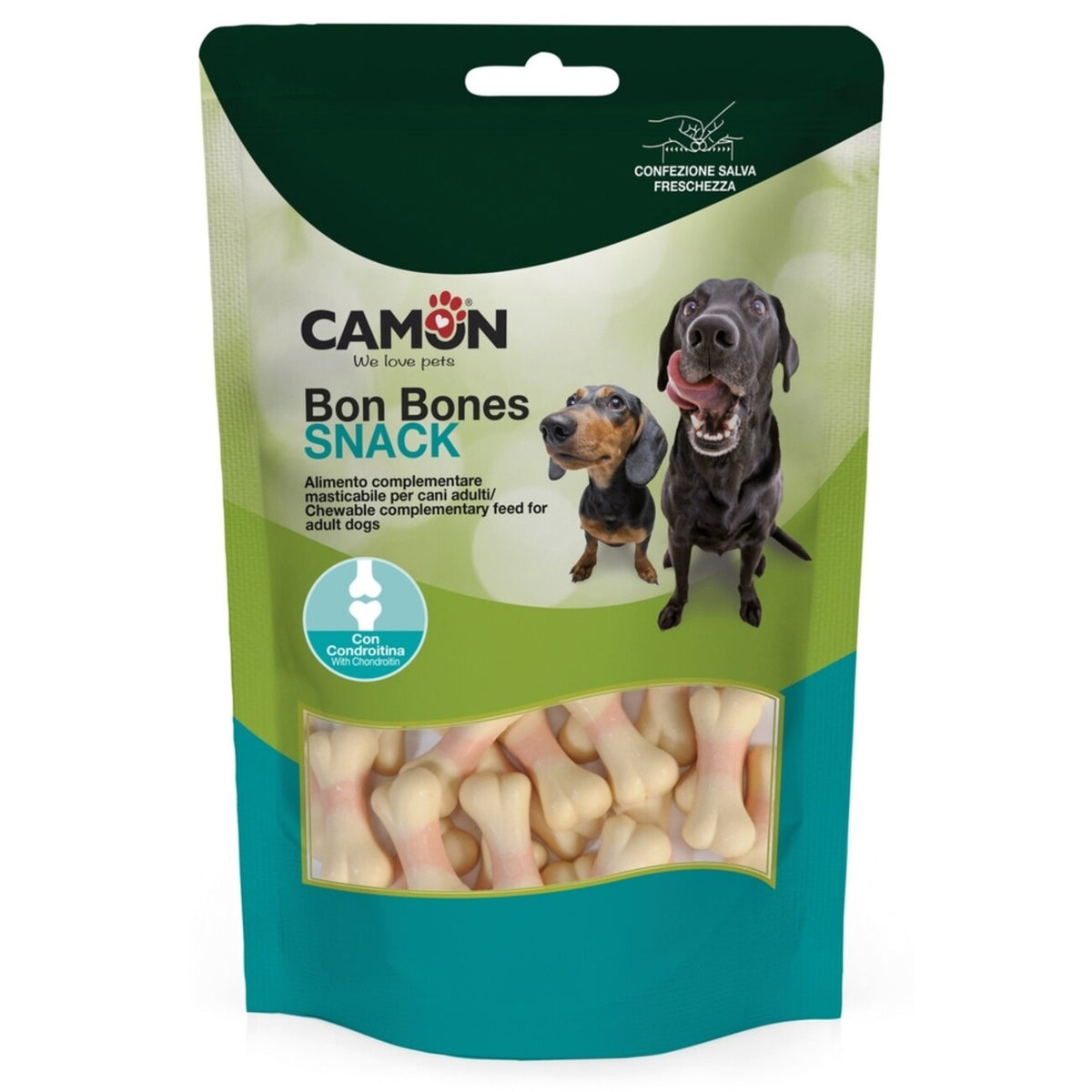 Flexi Bon Bones mit Chondroitin - Gelenk Hundesnack – 120 g
