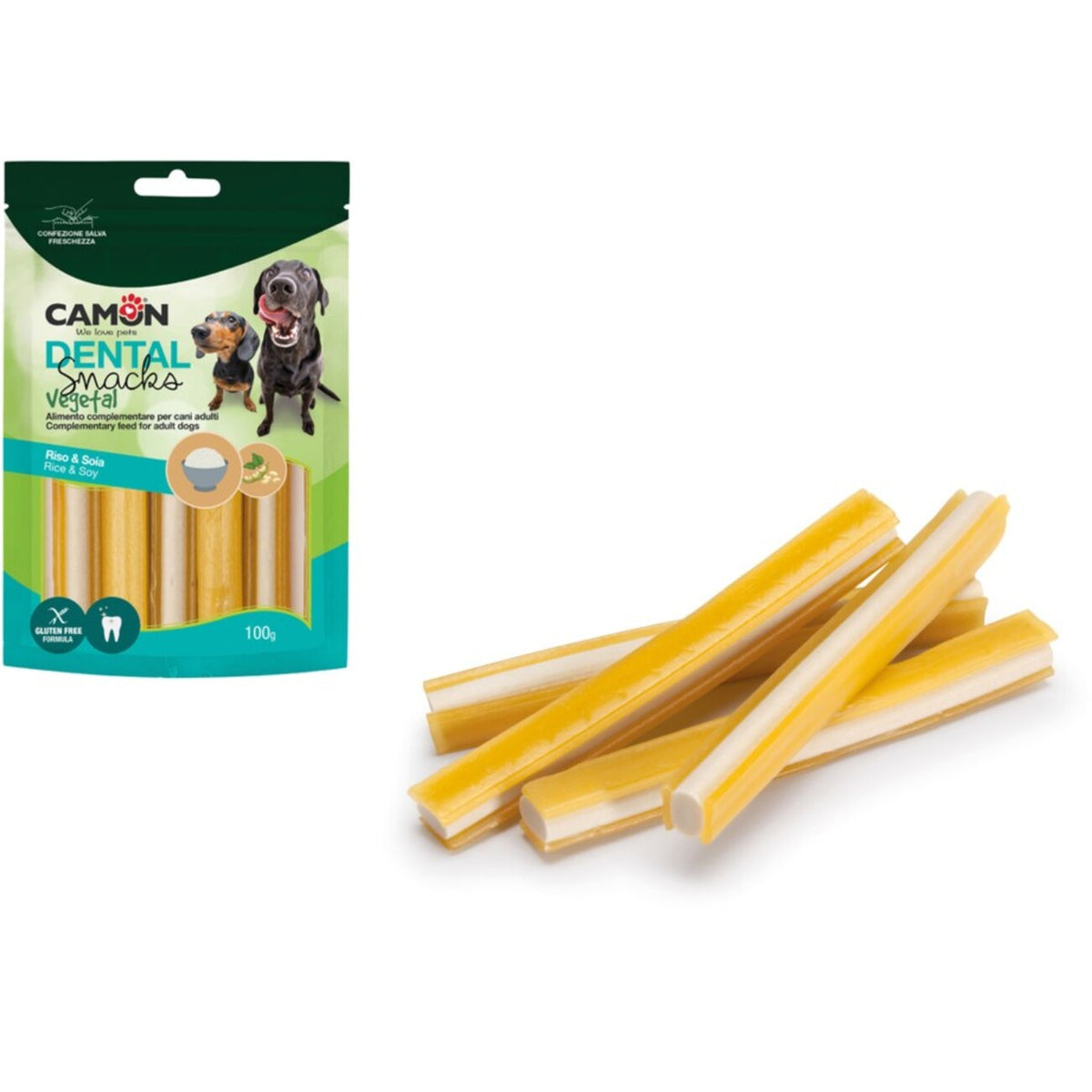 Veggie Snack Dental Stick– Vegane & Zahnfreundliche Hundesnacks – 100 g