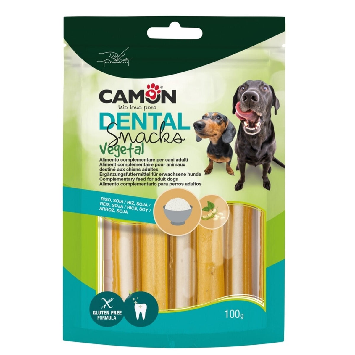 Veggie Snack Dental Stick– Vegane & Zahnfreundliche Hundesnacks – 100 g