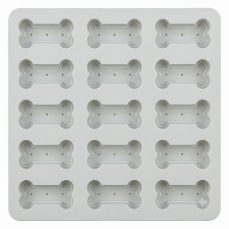 TRIXIE Backmatte Silikon – Schleckmatte & Snackform für gesunde Hundekekse