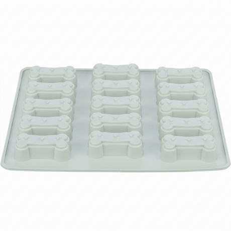 TRIXIE Backmatte Silikon – Schleckmatte & Snackform für gesunde Hundekekse