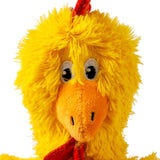 Knots Chicken Hundespielzeug – Robustes & Kuscheliges Spielvergnügen für deinen Liebling – S: 17,7 cm