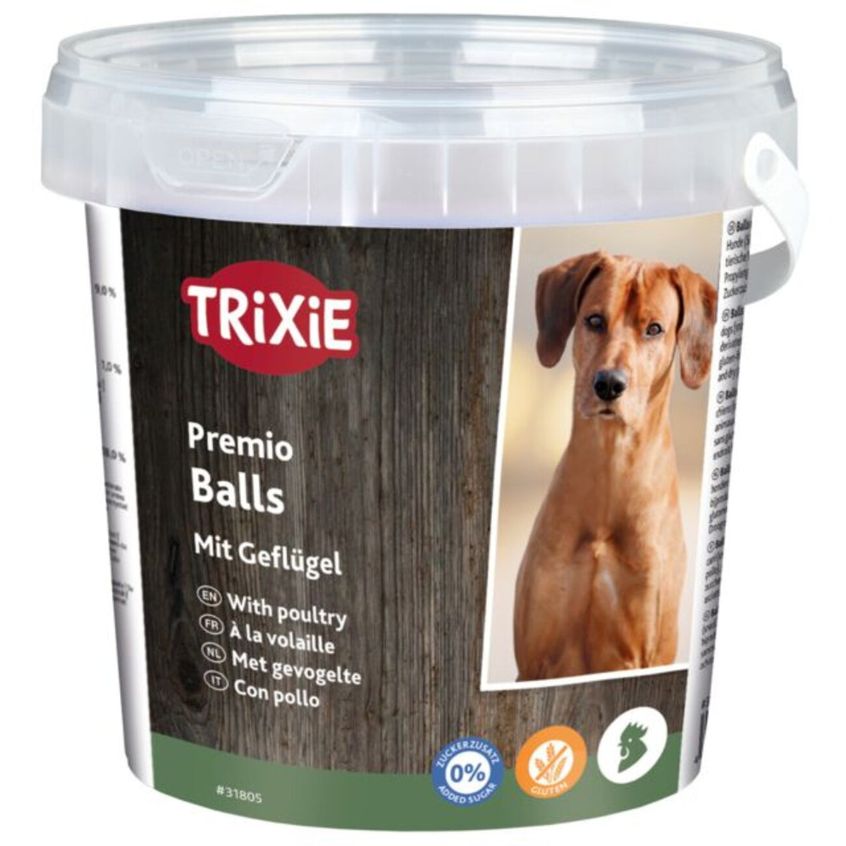TRIXIE Premio Trainer Snack Balls – 500 g, mit Geflügel