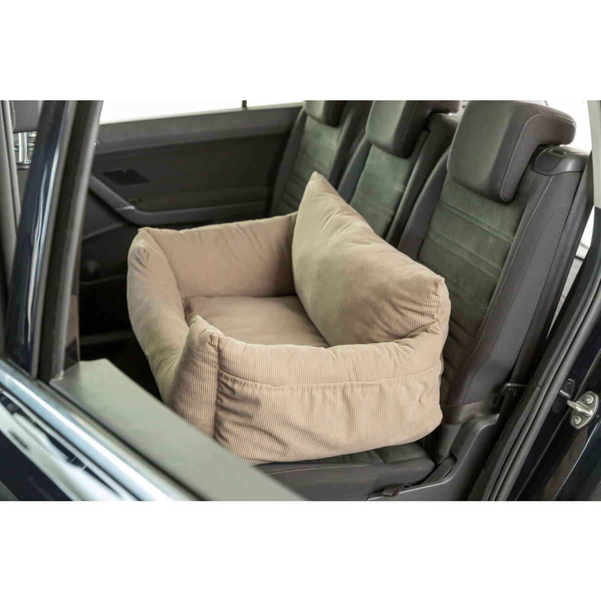 Autositz mit Cord-Optik, taupe