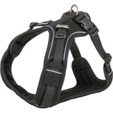 Premium FlexMesh Geschirr, wide fit spezieller Schnitt für kurze, kompakte Hunde, z. B. Möpse & Bulldoggen