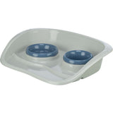 Dinner-Set Napfset für Hunde und Katzen – 46x30x11 cm, 0,25 l/0,3 l, diverse Farben