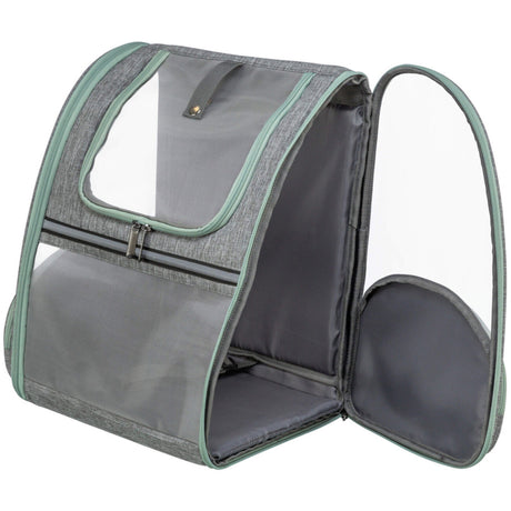 Hunde Rucksack Chloe in hellgrau