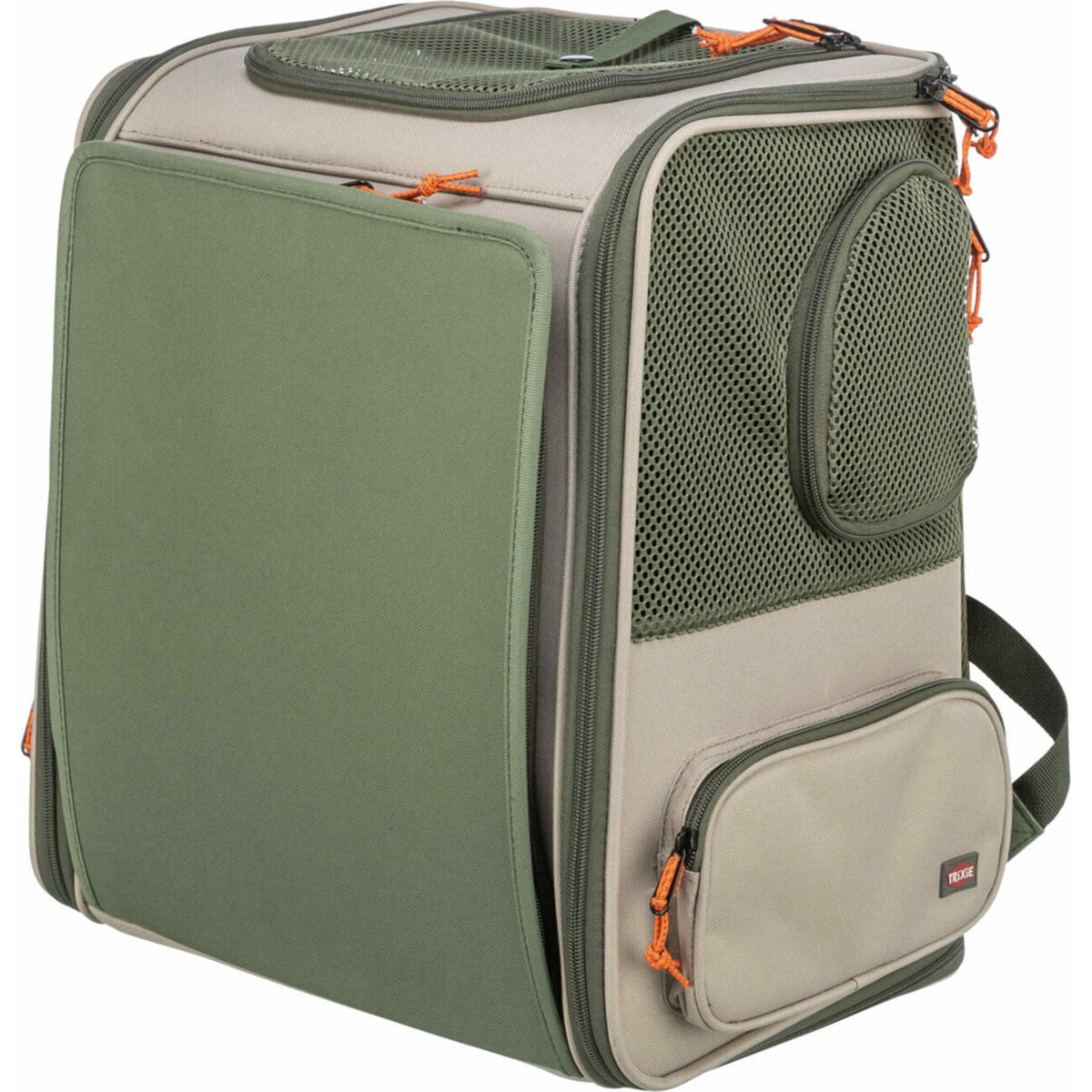 TRIXIE Rucksack Rocco für Hunde – Dein treuer Begleiter – 40 × 42 × 30 cm, bis 10 kg