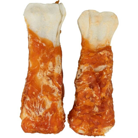 Denta Fun Kauknochen für Hunde mit Huhn – 11 cm, 2 × 60 g