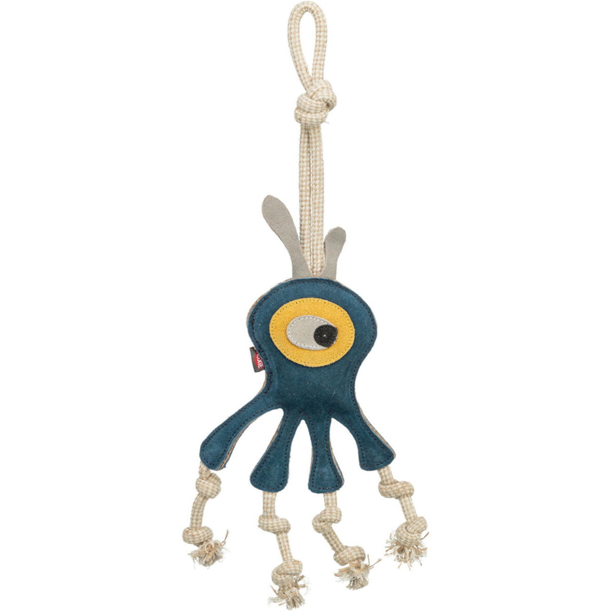 Monster am Tau aus Echtleder – 47 cm