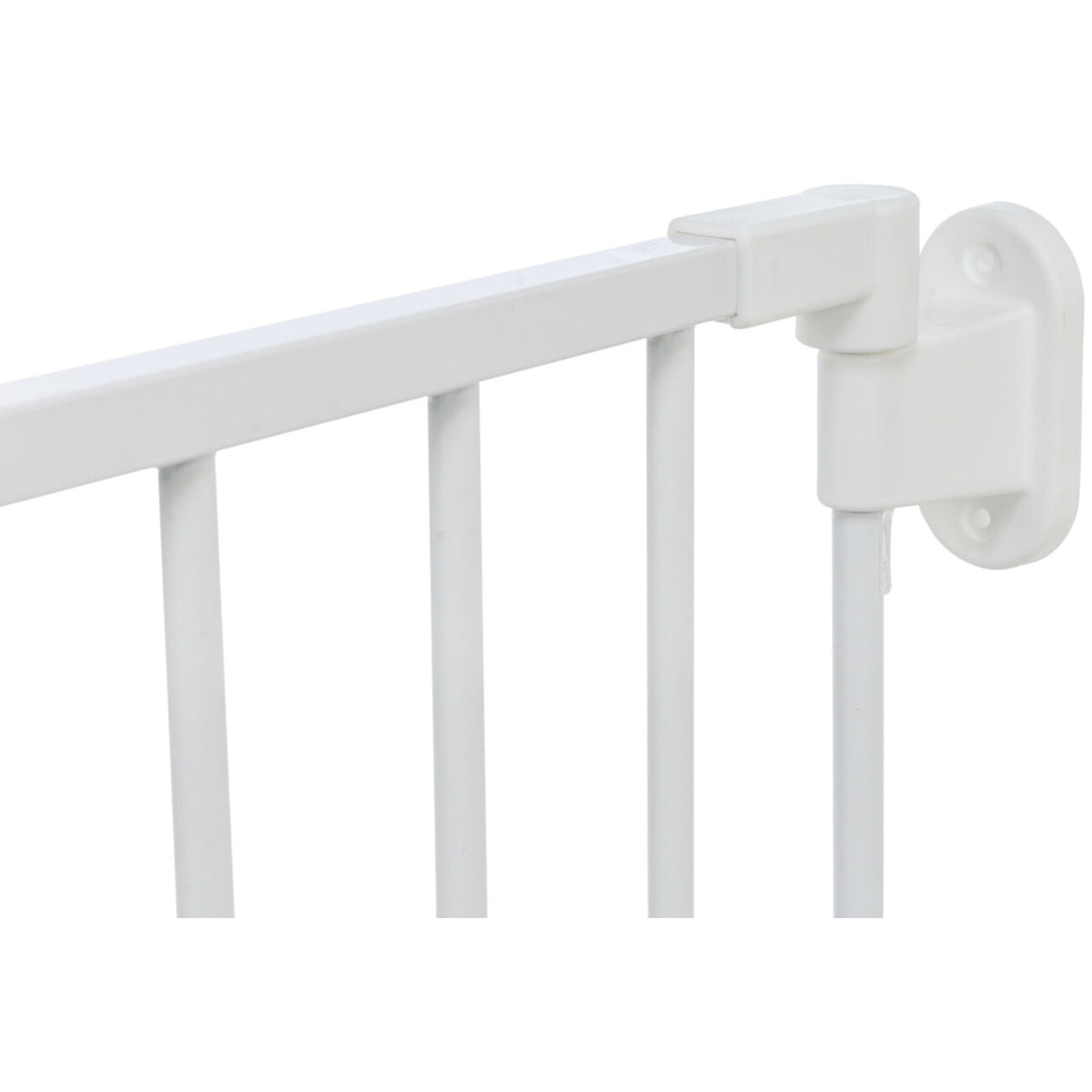 Absperrgitter, 5 Elemente, mit Tür, 62,5–300 × 76,5 cm – 62,5–300 × 76,5 cm
