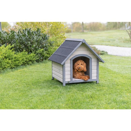 natura Hundehütte Cottage mit Satteldach – M: 77 × 82 × 88 cm