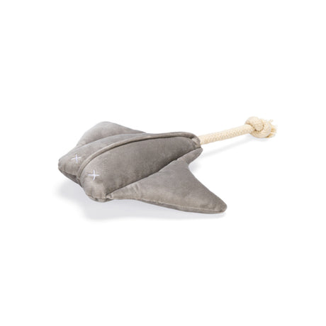Hundespielzeug VELVET ROCHEN ANUM – grau, 19 cm