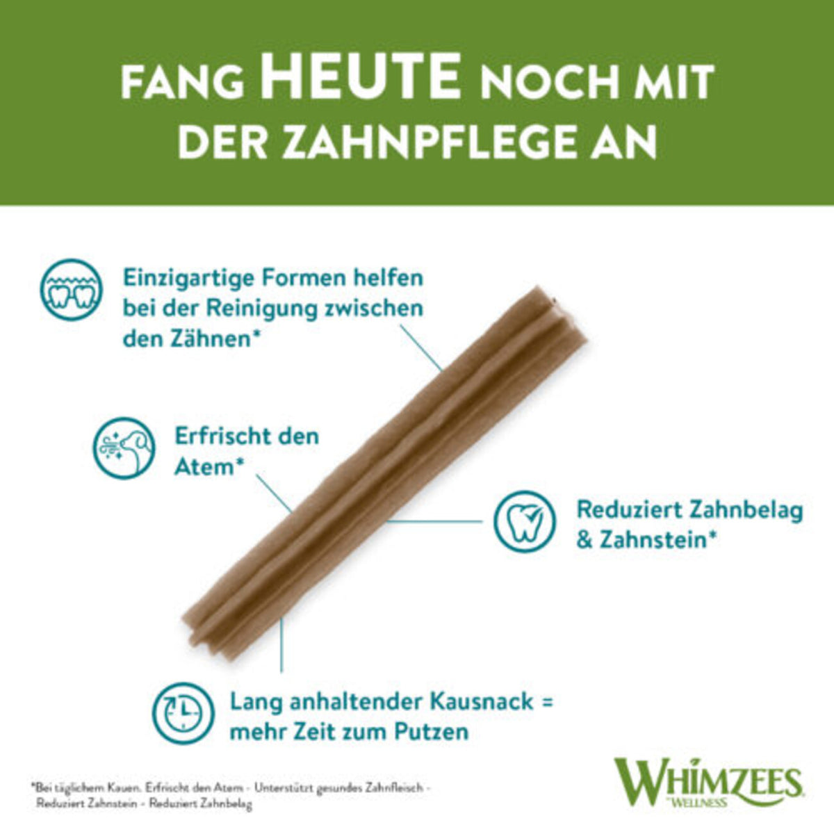 WHIMZEES® Zahnpflege Stix Hundesnack, lose