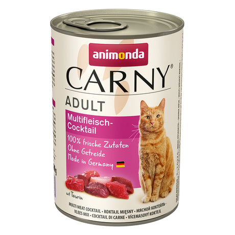 Carny Adult Katzenfutter – Multi -Fleischcocktail 6x400g