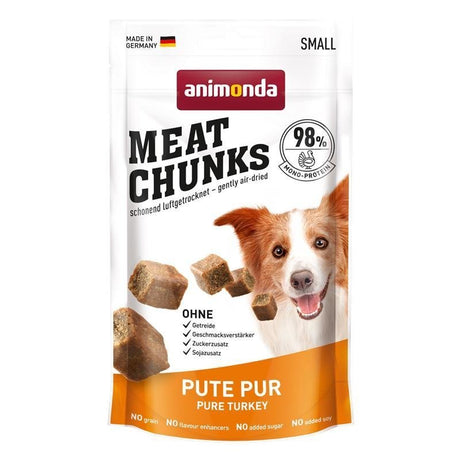 Animonda Hundesnack Meat Chunks – Pute pur 60g