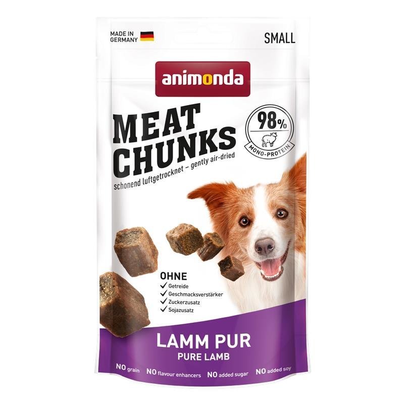 Animonda Hundesnack Meat Chunks – Lamm pur 60g