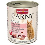 Katzen Nass Futter Carny Adult – Pute, Huhn & Shrimps, 6x800g