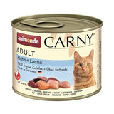 Katzen Nass Futter Carny Adult – Huhn & Lachs, 6x200g