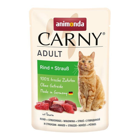 Katzen Nassfutter Carny Adult in Tütchen