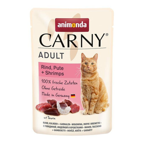 Katzen Nassfutter Carny Adult in Tütchen