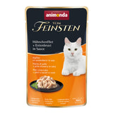 Animonda vom Feinsten Katzenfutter im Portionsbeutel – mit Hühnchenfilet & Entenbrust 18x50g