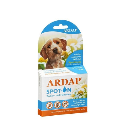 Ardap Spot-On für Hunde – für Hunde unter 10 kg  3 x 1.0 ml