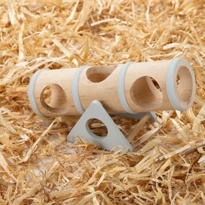 Clovis Nagertunnel mit Wippe – 17x7,8x10 cm