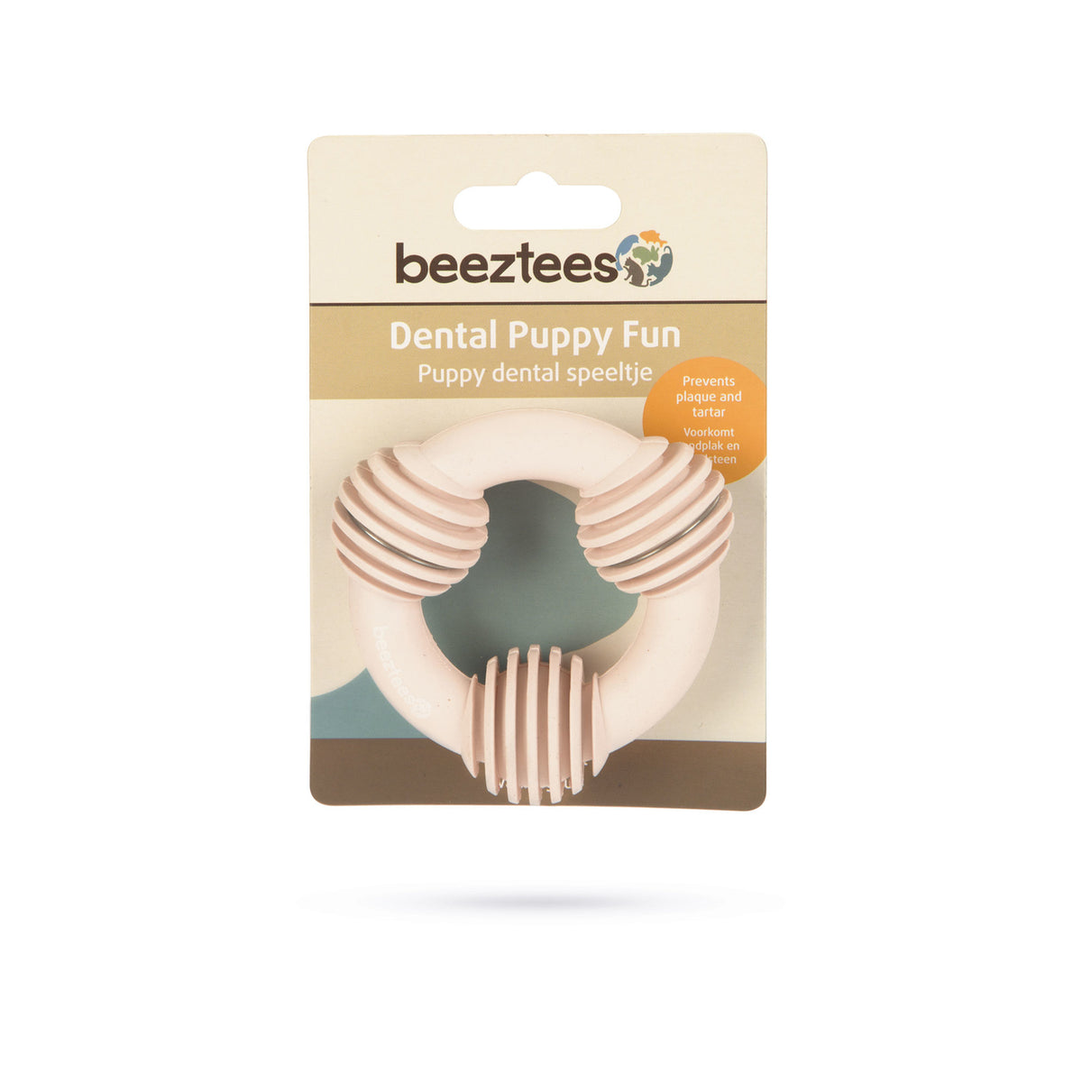 Beeztees Puppy Gummi-Kauring für Welpen