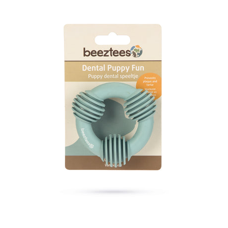 Beeztees Puppy Gummi-Kauring für Welpen