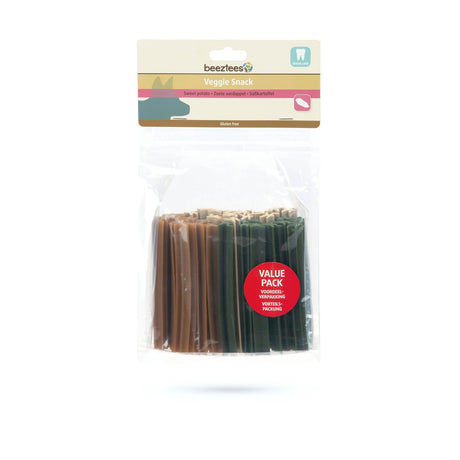 Beeztees Veggie Stange Mix Hundesnack – 500 g - L: 12 cm