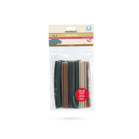 Beeztees Veggie Stange Mix Hundesnack – 500 g - L: 18 cm