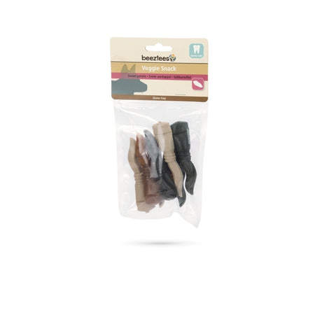 Beeztees Veggie Zahnpasta Mix für Hunde – L: 10 cm (8 Stk.)