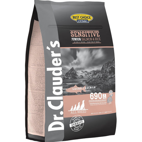 Best Choice Junior Lachs & Reis Hundefutter – 4 kg