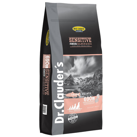 Best Choice Junior Lachs & Reis Hundefutter – 12,5 kg