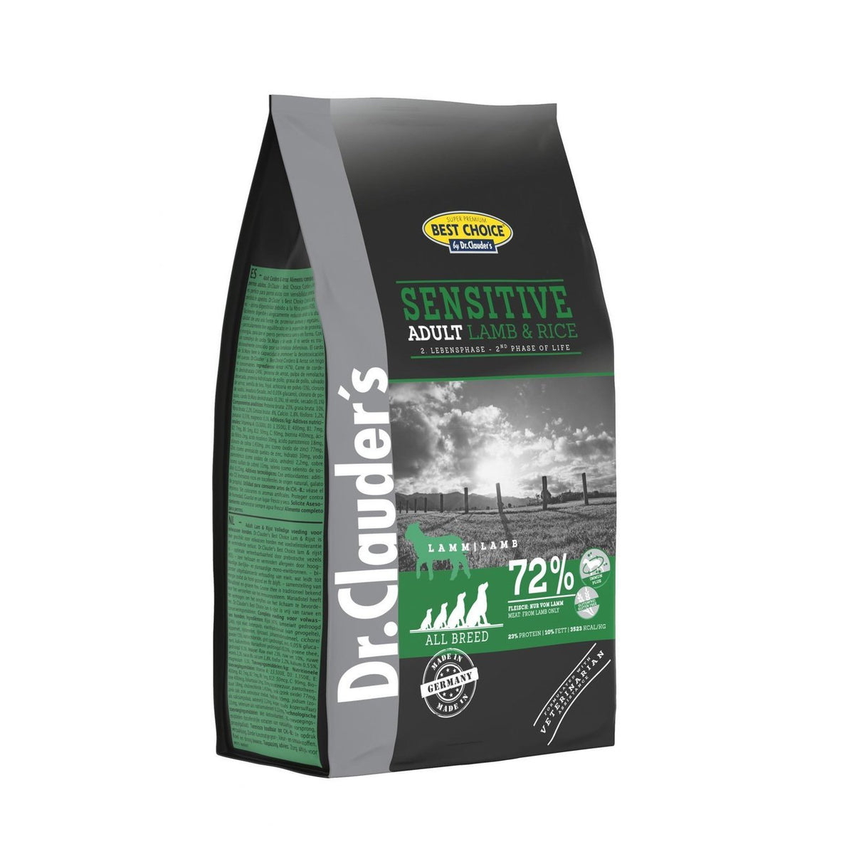 Best Choice Lamm und Reis Hundefutter – 350 g