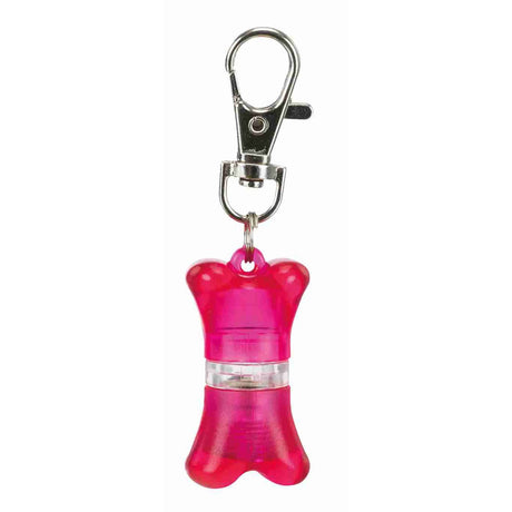 Blinklicht für Hunde mit Adressfach