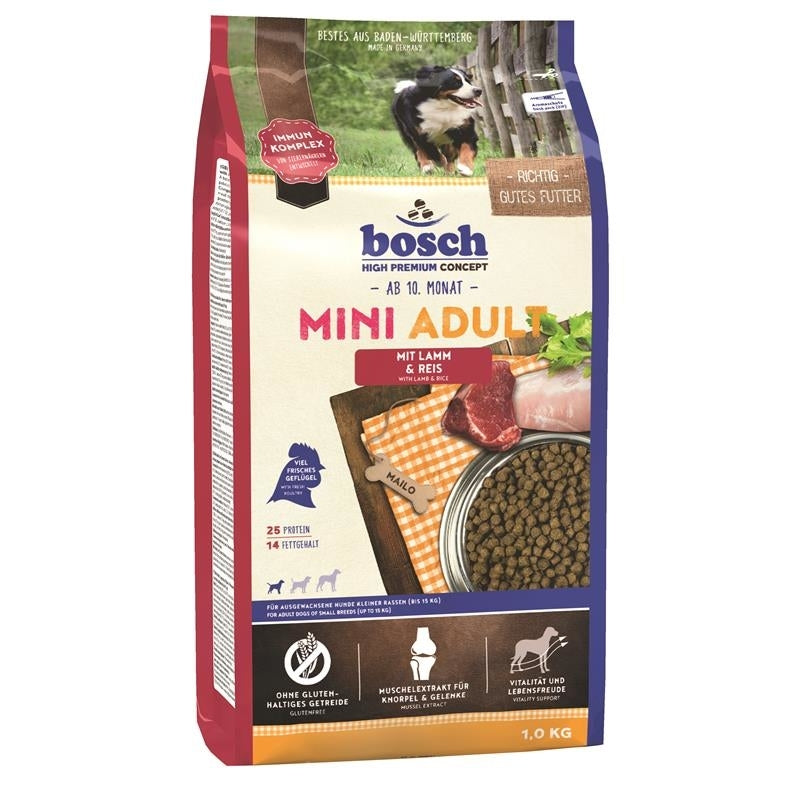Bosch Adult Mini Lamm & Reis Hundefutter – 1 kg