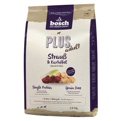 Bosch PLUS Strauß & Kartoffel – 2,5 kg