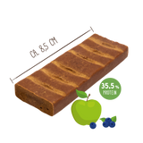 Sammys Fitness-Schnitte – mit Äpfeln & Blaubeeren, 25 g