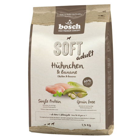 Bosch Soft Hühnchen & Banane Hundefutter – 2,5kg